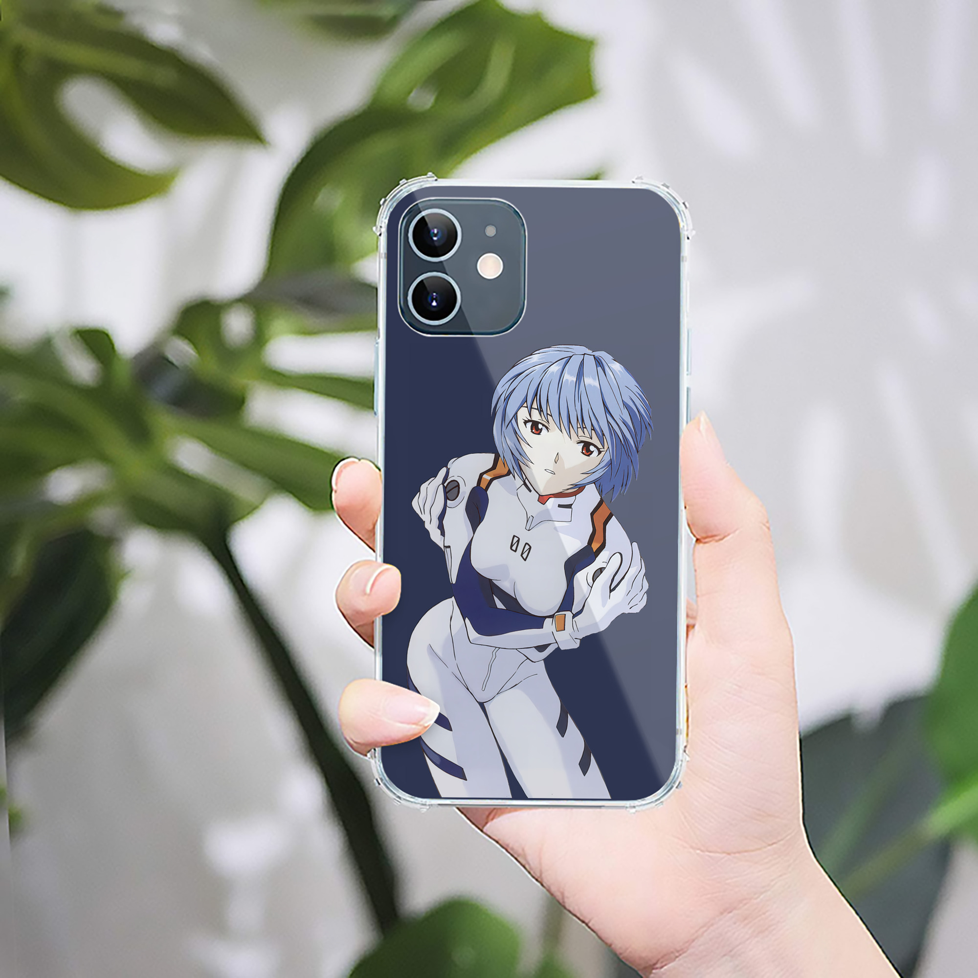 （画像用） EVA 新世紀エヴァンゲリオン 【iPhone 12シリーズ対応】透明スマホケース（クリアソフトケース）